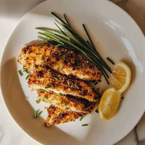 Crispy Panko-Crusted Chicken Cutlets