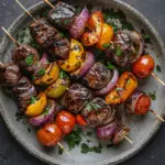 Grilled Steak and Veggie Skewers