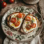 Tomato Mozzarella Toasts