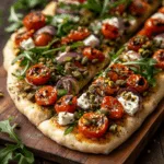 Mediterranean Roasted Tomato and Feta Sandwich