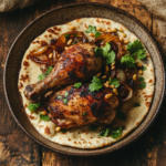 Musakhan (Palestinian Sumac Chicken on Flatbread)