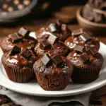 Double Chocolate Chunk Muffins