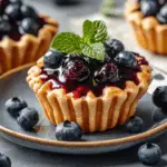 Blueberry Waffle Cupcakes 3 Blueberry Waffle Cupcakes