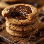 Stuffed Peanut Butter Chocolate Cookies