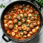 Italian Meatball Pasta Soup 3 Italian Meatball Pasta Soup