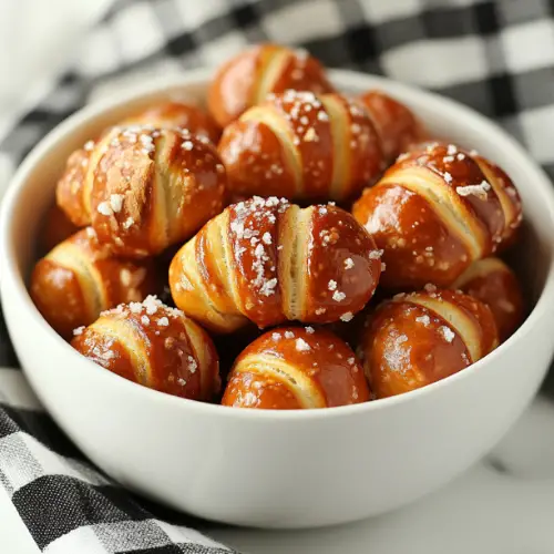 Mini Pretzel Dogs