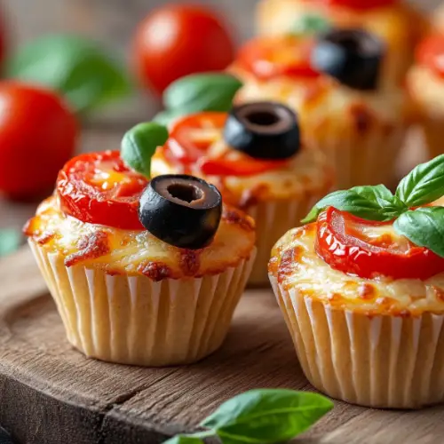 Mini Pizza Muffins