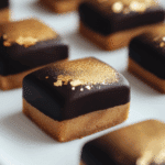 Chocolate-Dipped Almond Financier Bars