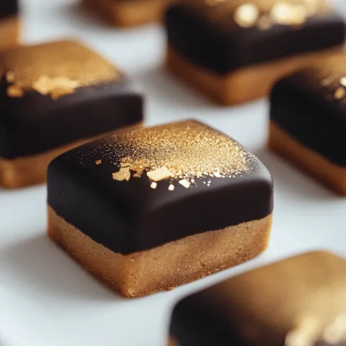 Chocolate-Dipped Almond Financier Bars