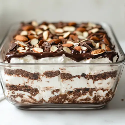 Triple Chocolate Icebox Cake