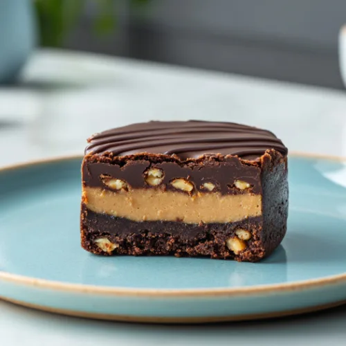 Flourless Peanut Butter Brownie Rounds