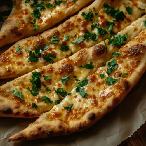 Turkish Cheese Pide (Peynirli Pide)