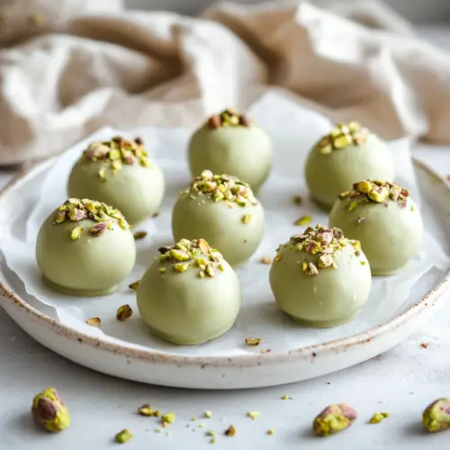 Pistachio Marzipan Bliss Balls