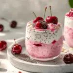 Cherry Overnight Oats 3 Cherry Overnight Oats