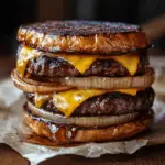 Caramelized Onion Bun Cheeseburgers 3 Caramelized Onion Bun Cheeseburgers