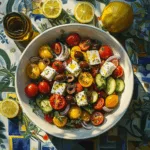 Classic Greek Village Salad (Horiatiki)