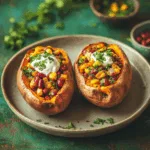 Southwest Stuffed Sweet Potatoes