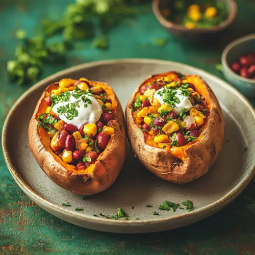 Southwest Stuffed Sweet Potatoes