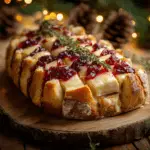Cranberry Brie Pull-Apart Bread