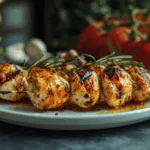 Garlic Herb Grilled Chicken Skewers