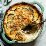 Cheesy Zucchini and Quinoa Gratin
