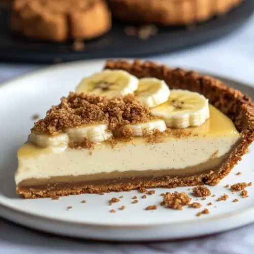 Banana Biscoff Tart