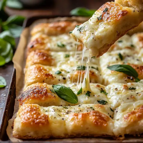 Cheesy Garlic Breadsticks