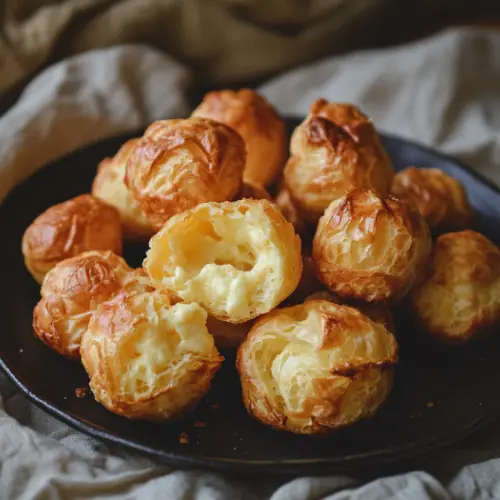 Classic French Gougères (Cheese Puffs)