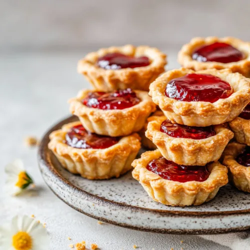 Raspberry Jam Butter Tarts