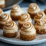 Mini Cinnamon Roll Cheesecakes