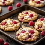 Raspberry Cheesecake Cookies with Crumble Topping 3 Raspberry Cheesecake Cookies with Crumble Topping