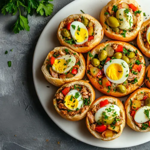 Tunisian Fricassé Sandwiches