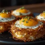 Crispy Hash Brown Egg Nests 3 Crispy Hash Brown Egg Nests