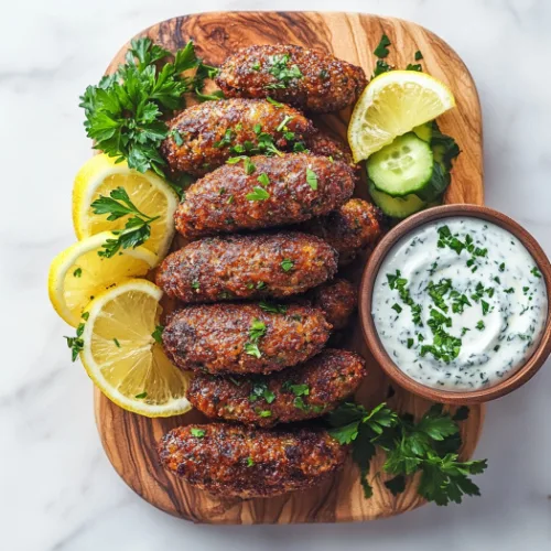 Crispy Fried Kibbeh (Lebanese Kibbeh)