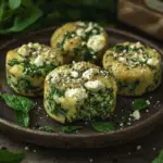 Savory Spinach & Feta Muffins 3 Savory Spinach & Feta Muffins