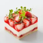 Strawberry Vanilla Layered Cream Cake 3 Strawberry Vanilla Layered Cream Cake