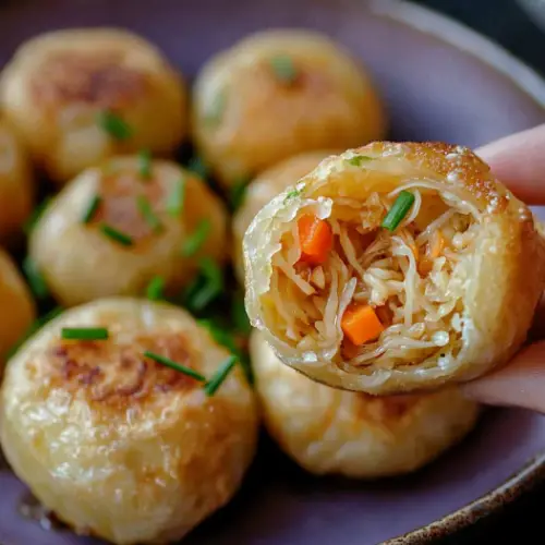 Crispy Vegetable Pan-Fried Dumplings