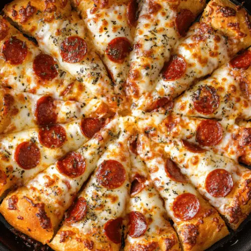 Cheesy Pepperoni Pizza Rolls