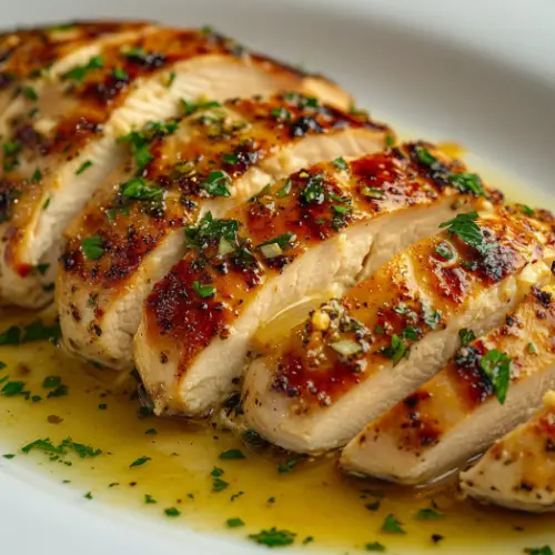 Garlic Herb Butter Chicken Breast