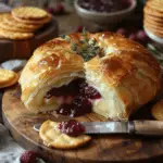 Baked Brie in Phyllo with Raspberry Jam 3 Baked Brie in Phyllo with Raspberry Jam