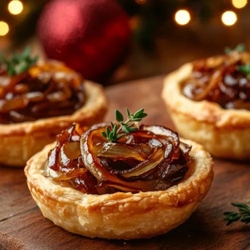 Caramelized Onion & Thyme Tartlets