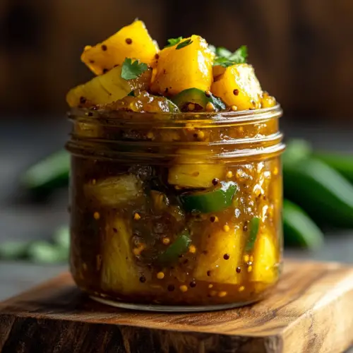 Spicy Pineapple Jalapeño Chutney