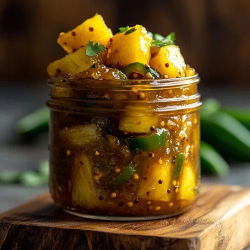 Spicy Pineapple Jalapeño Chutney