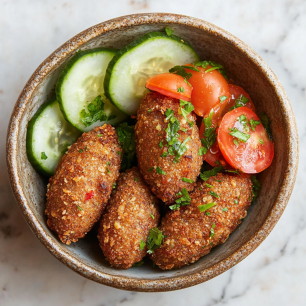 Classic Fried Kibbeh (Kibbeh Maklieh)