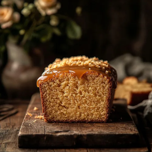 Brown Sugar Caramel Loaf Cake