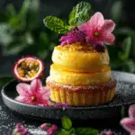 Passion Fruit Mousse Tartlets 2 Passion Fruit Mousse Tartlets