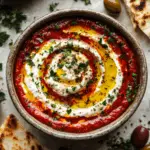 Roasted Red Pepper and Feta Dip (Htipiti) 3 Roasted Red Pepper and Feta Dip (Htipiti)