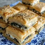 Crispy Spinach and Feta Börek Squares