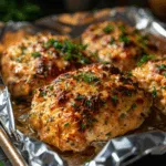 Parmesan Crusted Chicken Loaf