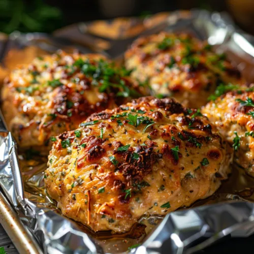 Parmesan Crusted Chicken Loaf